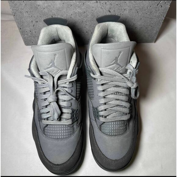 Size 8.5 - Nike Air Jordan 4 Retro SE Wet Cement Men\'s Shoes Ships Now
